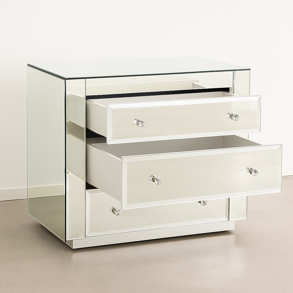 Midnight Mirror Pedestal