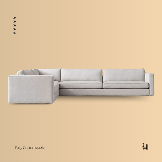 Cozy Cascade L-shaped Couch